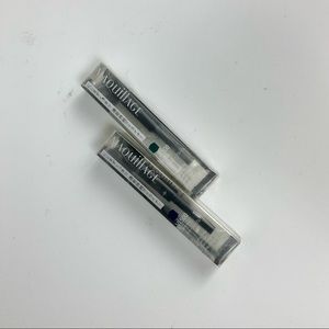 Shiseido Maquillage Long Stay eyeliner refills in Green and Purple